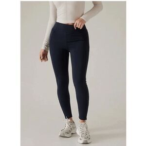 Athleta Delancey Skyline Tight Leggings XL Navy #658309